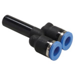 PWJ: Plug-In Reducer Y (Different-Diameter / Unequal Plug-In Y)