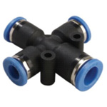 PZA31: Reducer Cross (Different-Diameter / Reducing Cross)