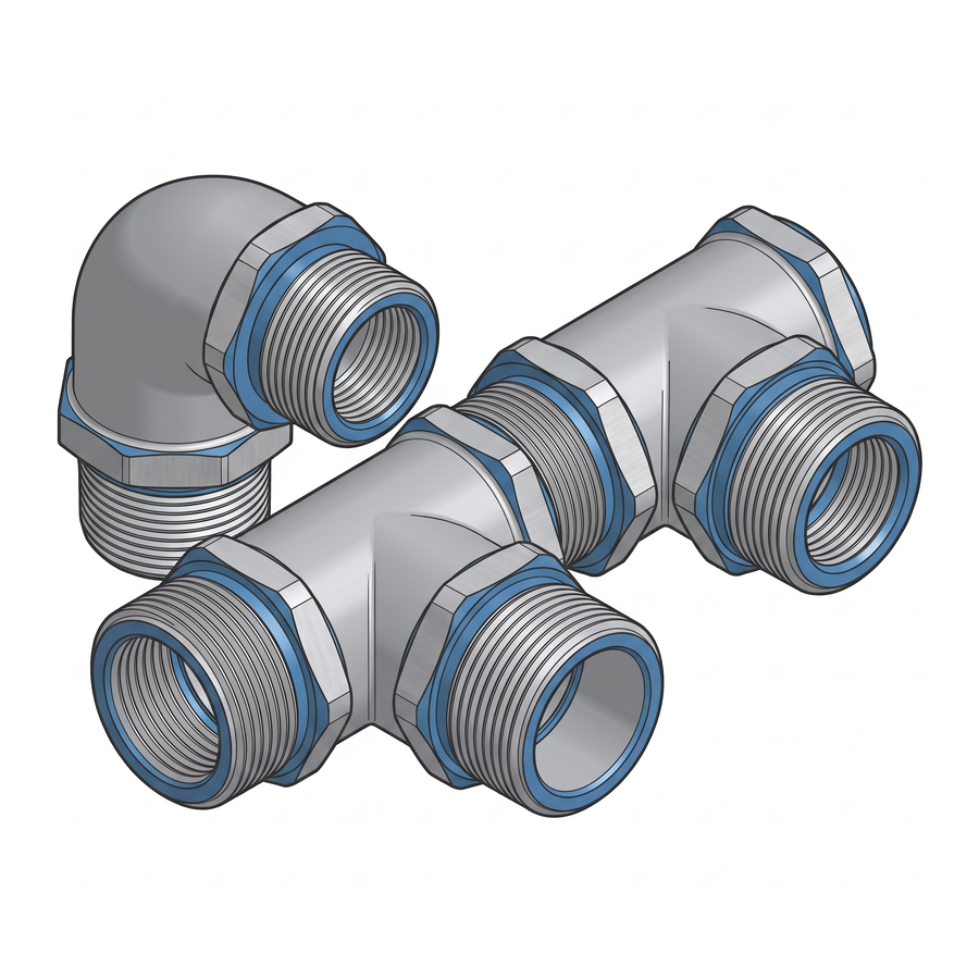 Galvanized Pipe Fitting — representative illustration