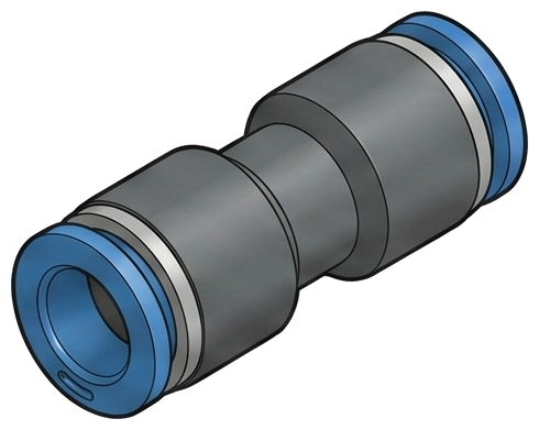Technopolymer Push-to-Connect Fitting — representative illustration